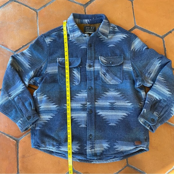 Jachs Jackets & Coats Jachs New York Aztec Wool Blend Shirt Jacket
